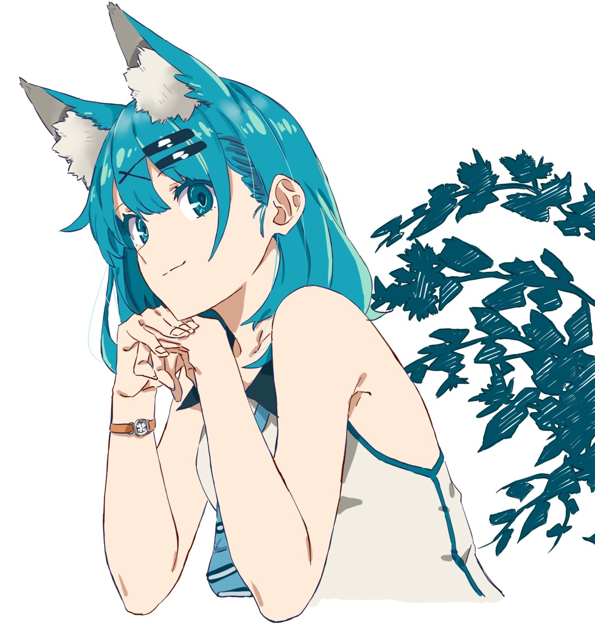 animal_ears machi_(machicafe) nekomimi