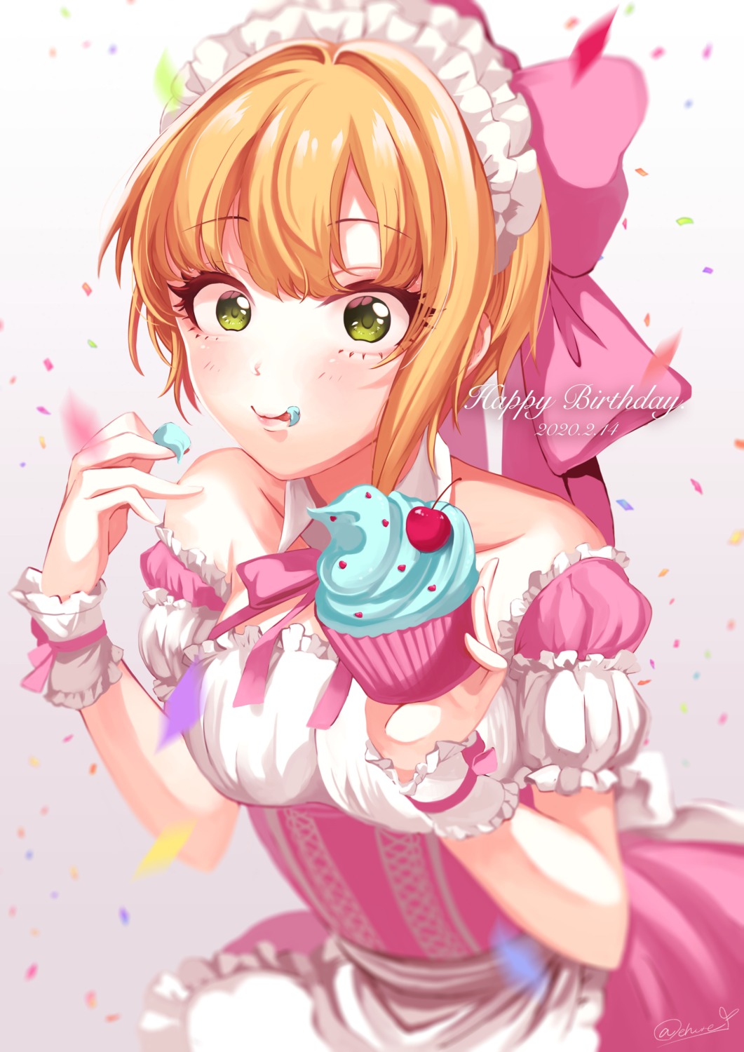 cream maid miyamoto_frederica the_idolm@ster the_idolm@ster_cinderella_girls yanagito