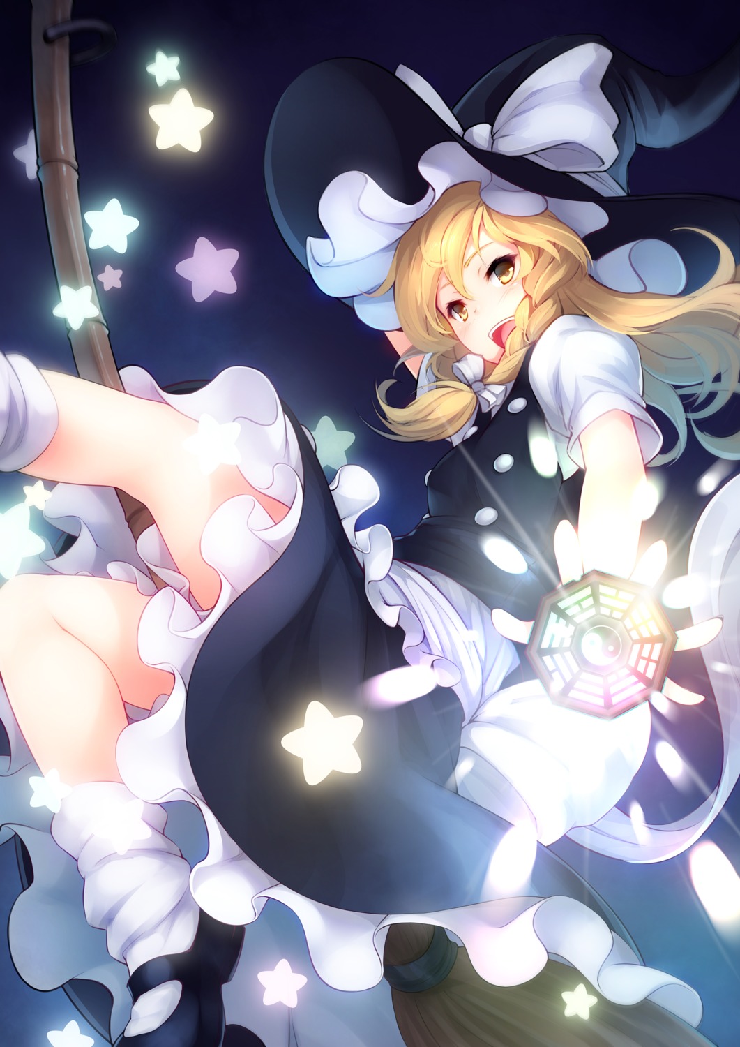 kerasu kirisame_marisa touhou witch