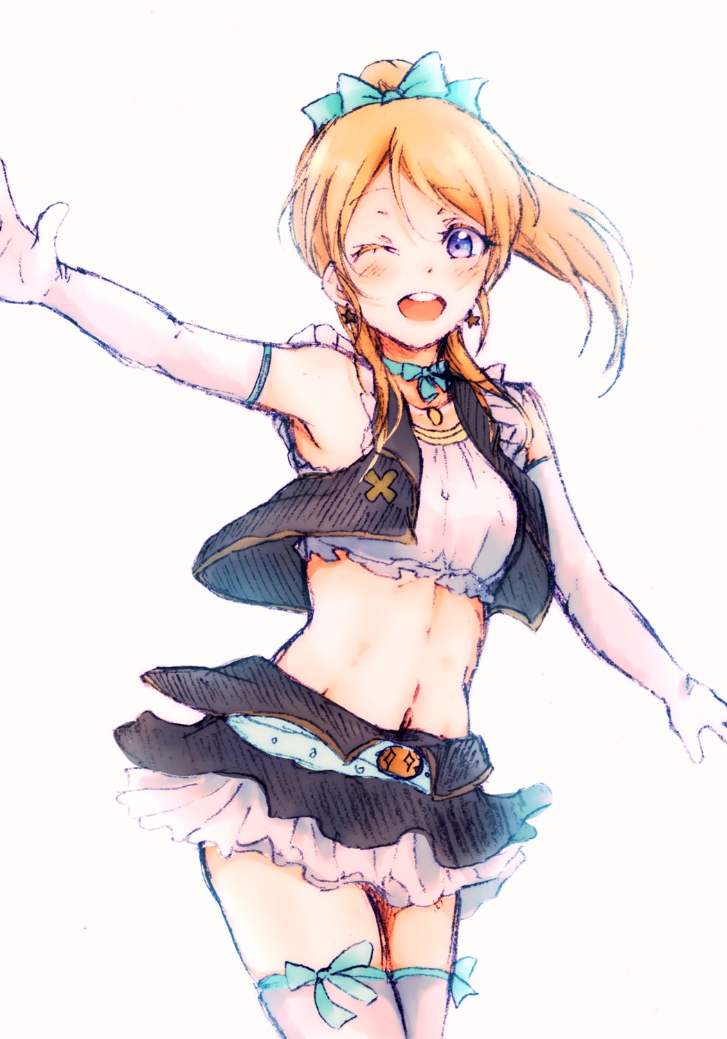 ayase_eli lilylion26 love_live! thighhighs