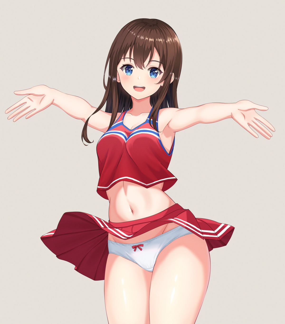 cheerleader pantsu skirt_lift tagme