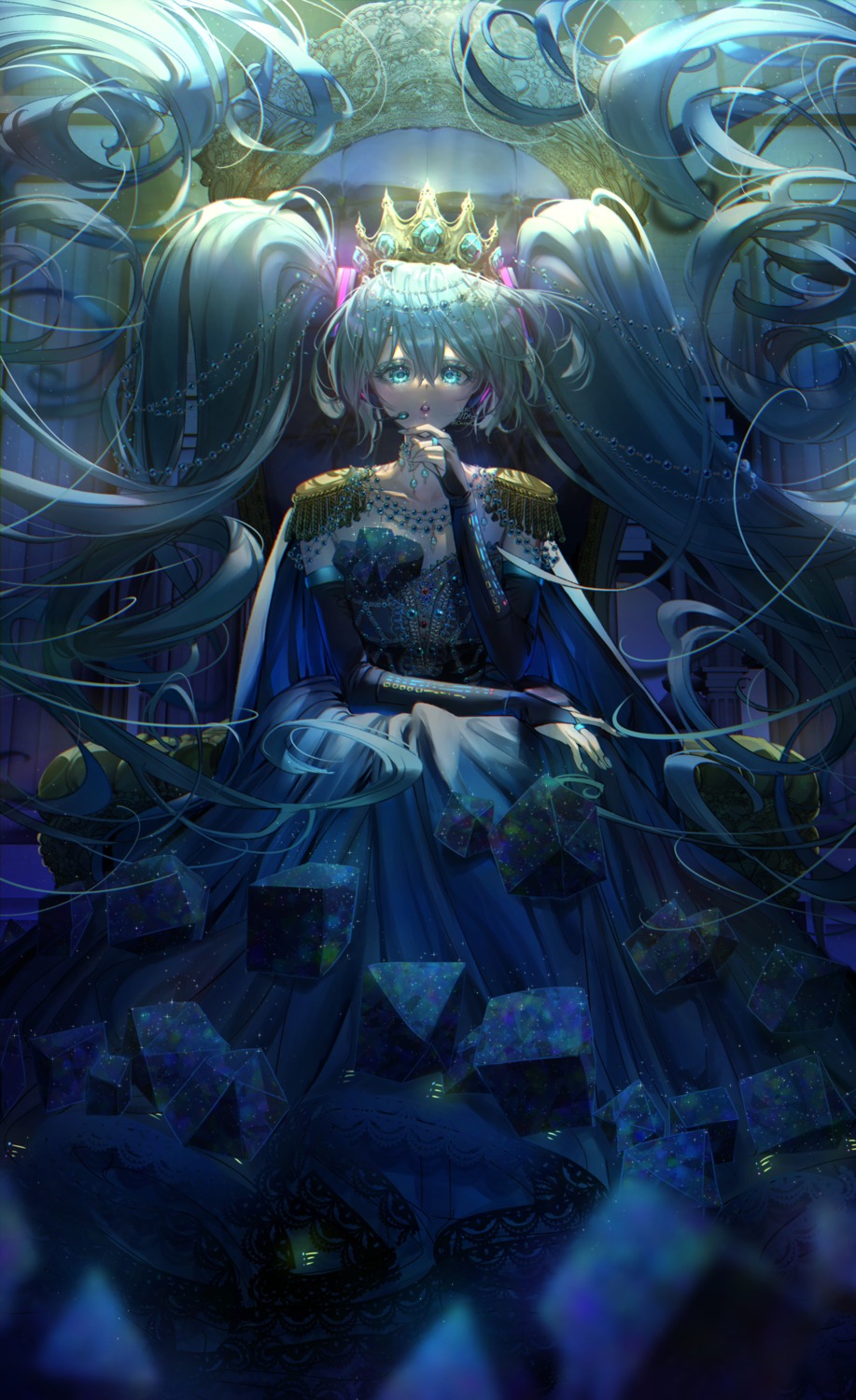 dress hatsune_miku onenechan vocaloid