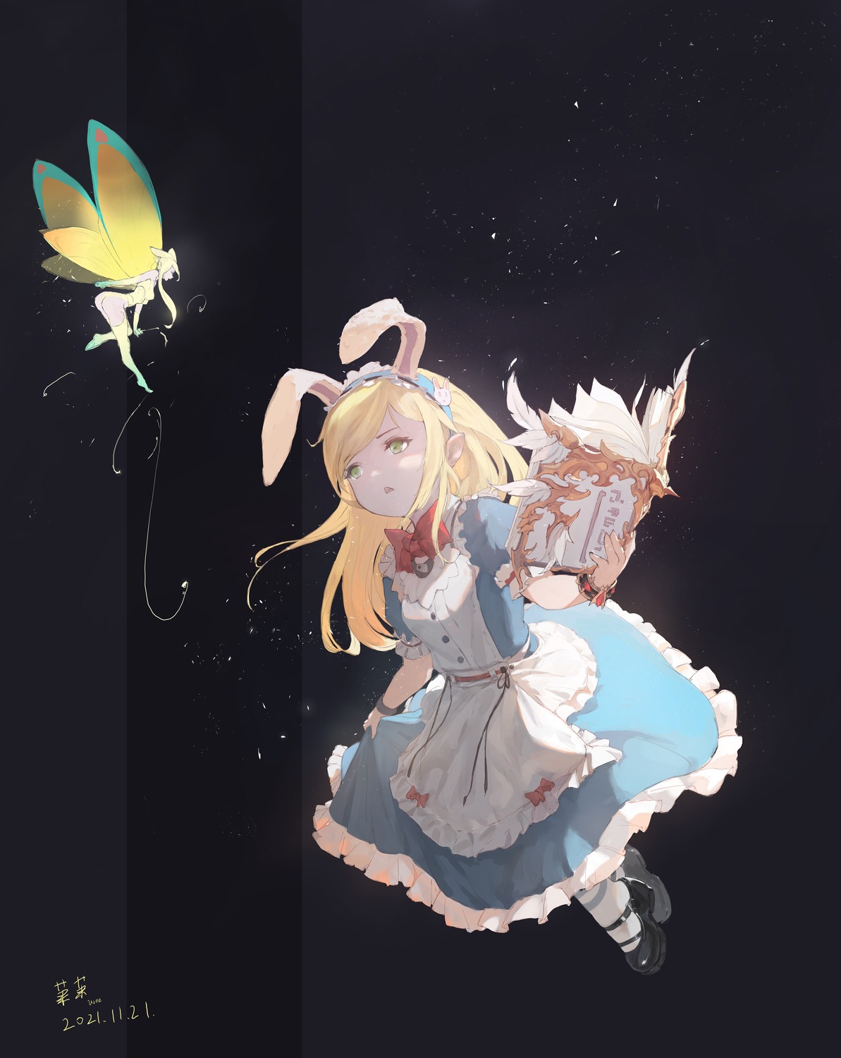 alice in wonderland anime fan art