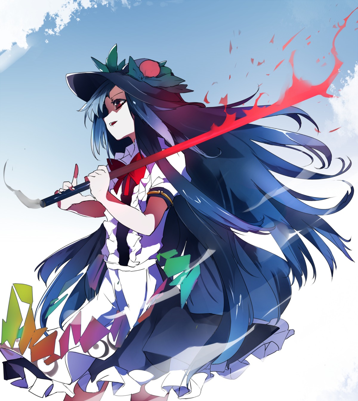 hinanawi_tenshi ikurauni sword touhou