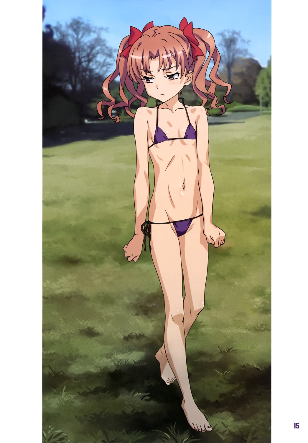 bikini fujikawa_daichi loli shirai_kuroko swimsuits thong to_aru_kagaku_no_railgun to_aru_majutsu_no_index