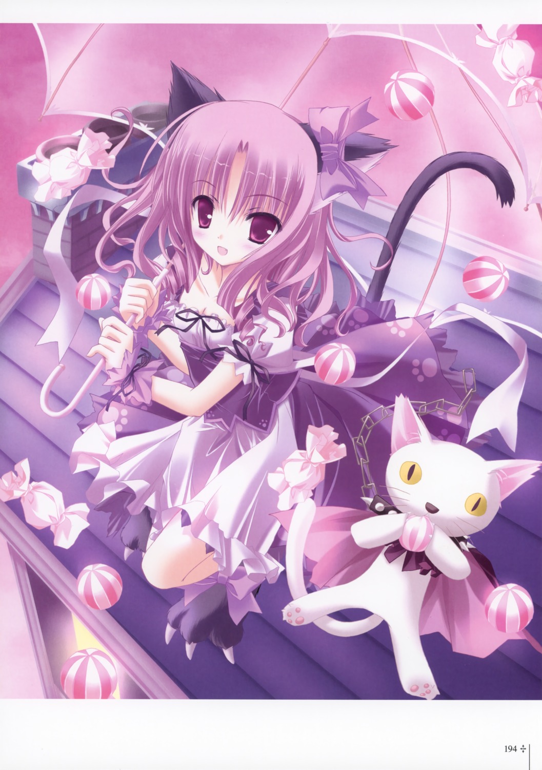 animal_ears bell dress lolita_fashion nekomimi tinkle