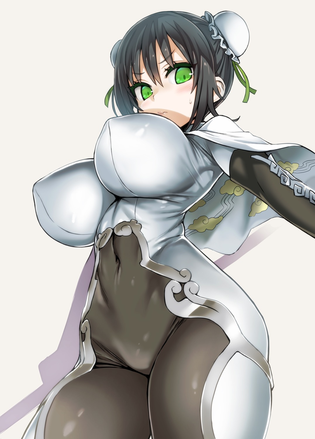 armor asanagi bodysuit erect_nipples fate/grand_order qin_liangyu_(fate/grand_order)