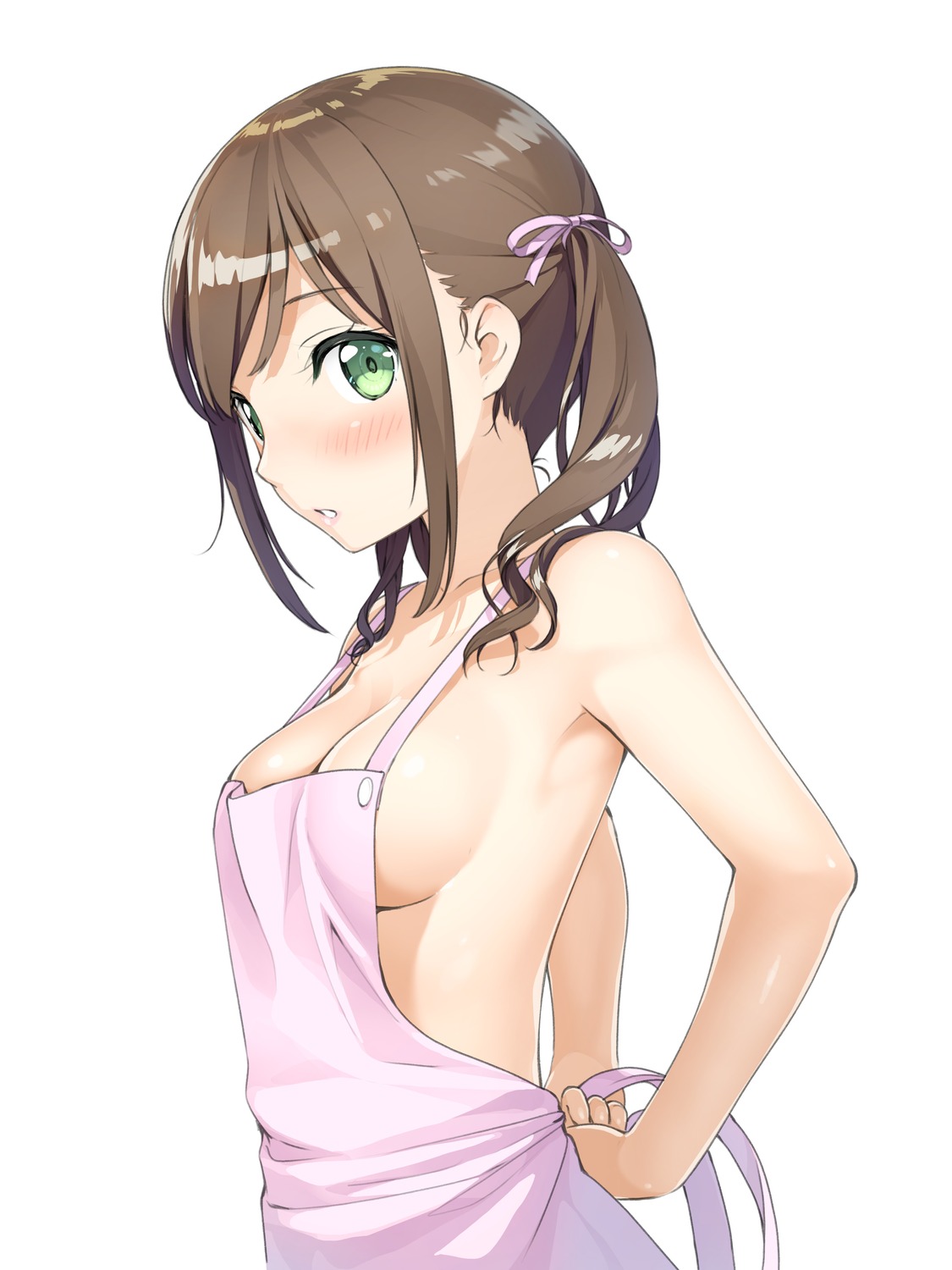 digital_version kantoku naked_apron