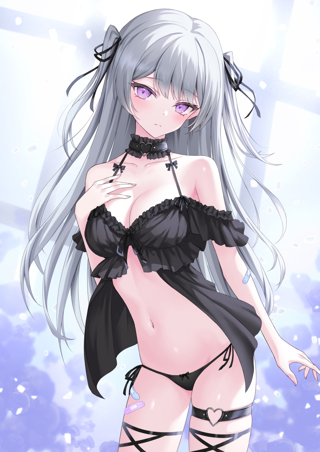 bandaid garter lingerie lis_111 pantsu string_panties