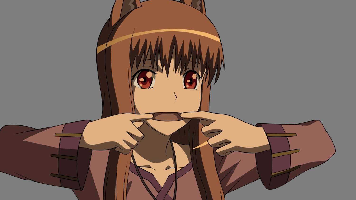 animal_ears holo spice_and_wolf transparent_png vector_trace