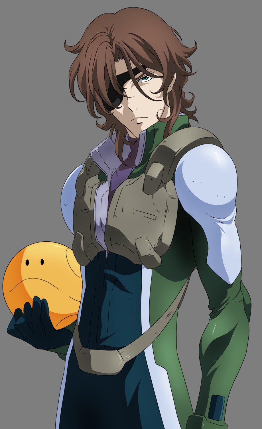 chiba_michinori gundam gundam_00 haro lockon_stratos male neil_dylandy transparent_png vector_trace