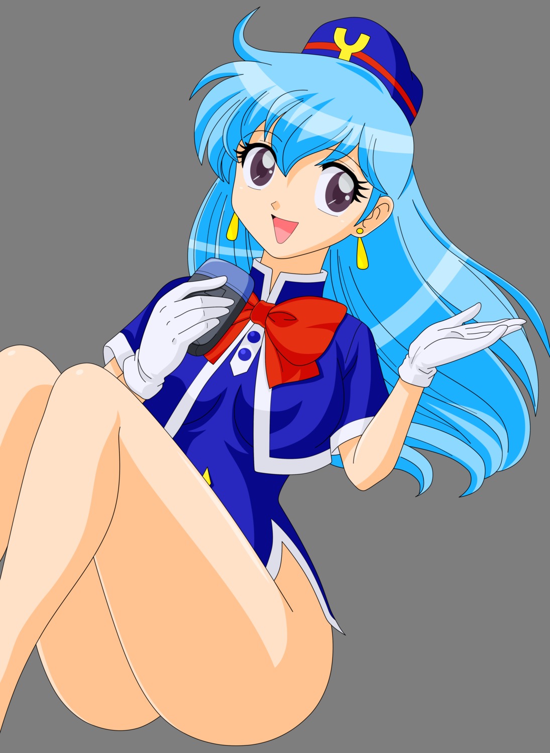 nopan tenjouin_katsura transparent_png vector_trace yat_anshin_uchuu_ryokou