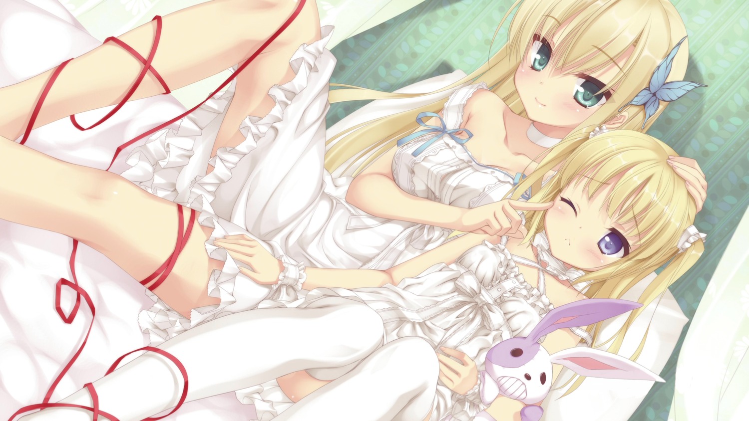 boku_wa_tomodachi_ga_sukunai boku_wa_tomodachi_ga_sukunai_next detexted dress endcard hasegawa_kobato kashiwazaki_sena kobuichi thighhighs wallpaper