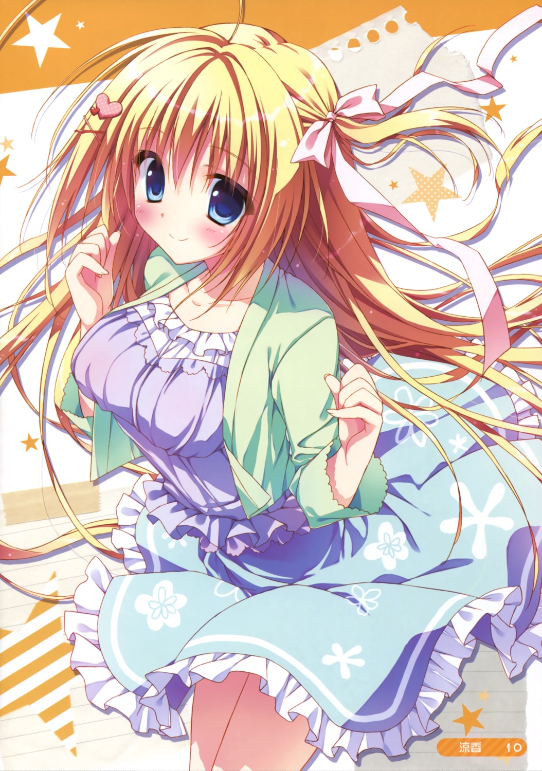 dress hanasaki_work_spring kotobuki_hikari ryohka saga_planets