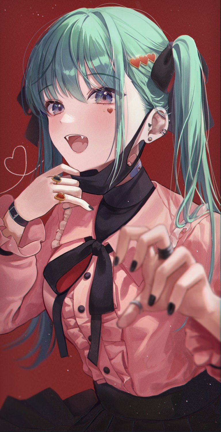 bandaid hatsune_miku myowa vampire_(vocaloid) vocaloid