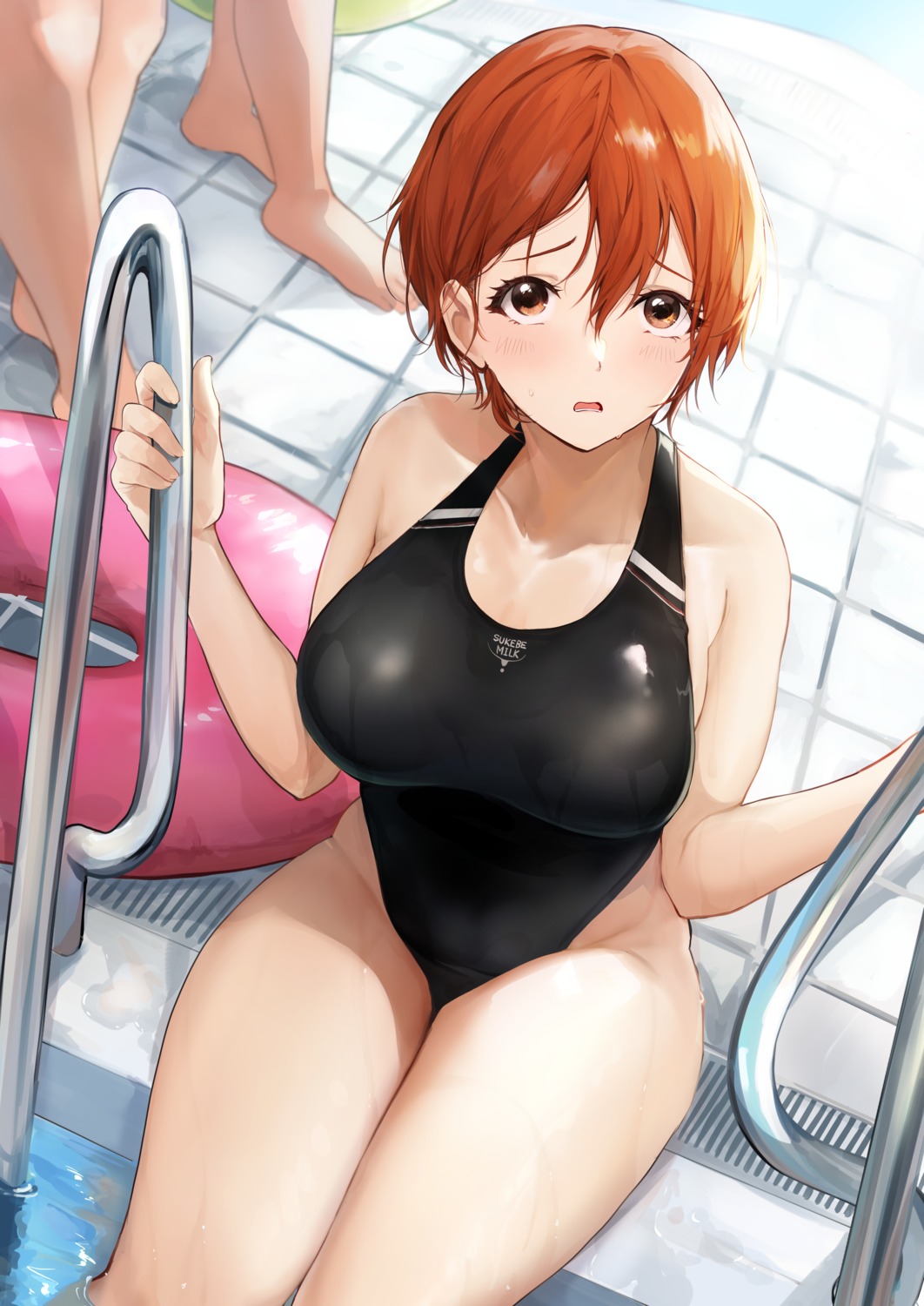 akito_(d30n26) swimsuits wet