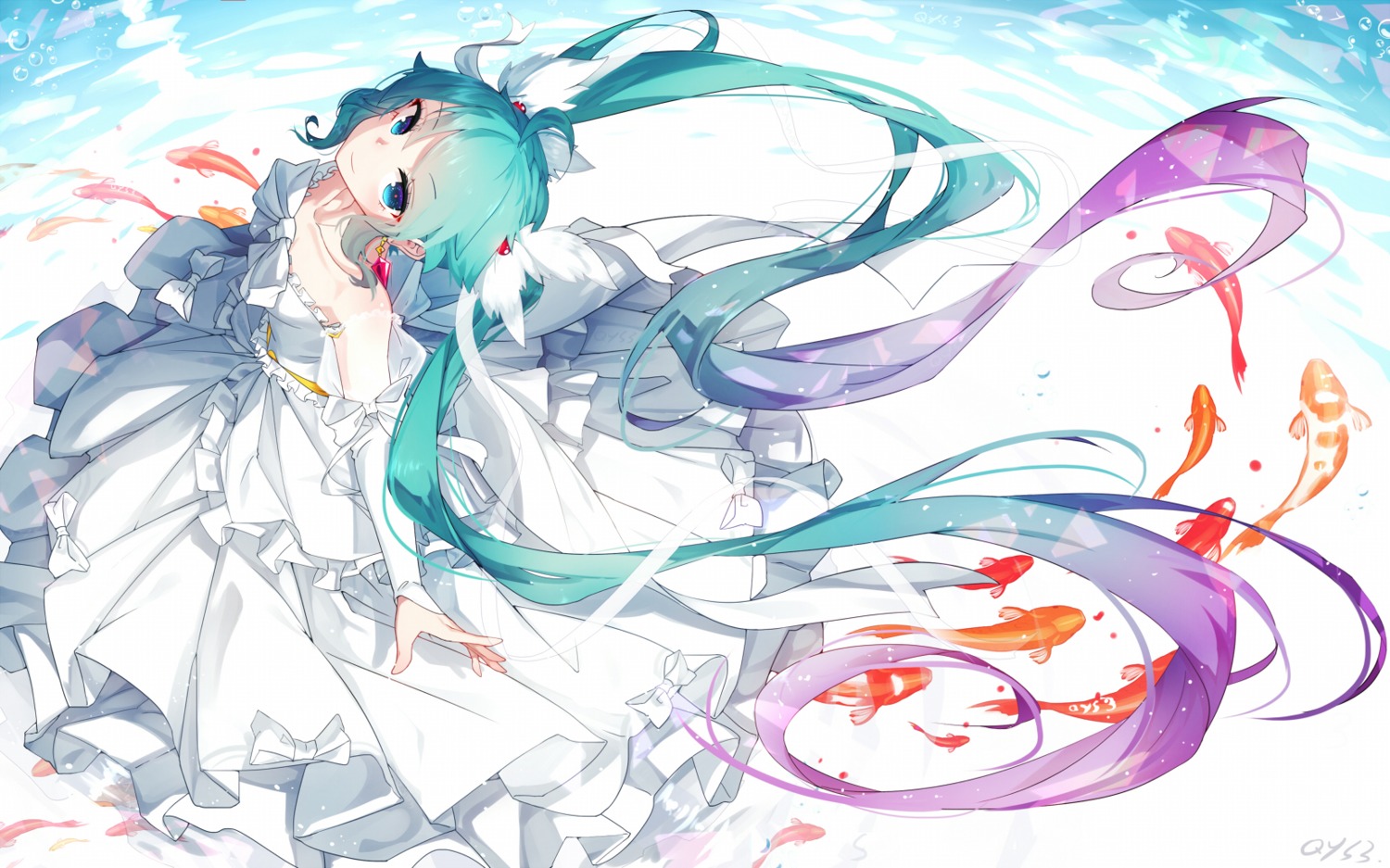 dress hatsune_miku qys3 vocaloid