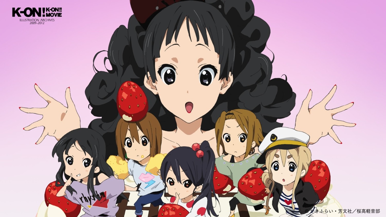 akiyama_mio hirasawa_yui k-on! kotobuki_tsumugi naitou_nao nakano_azusa tainaka_ritsu wallpaper