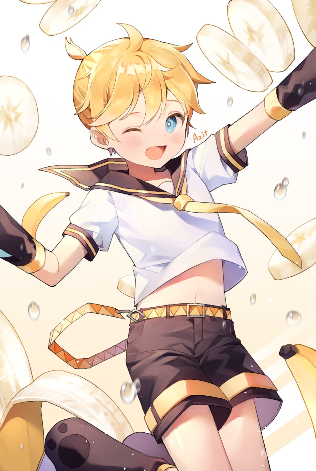 azit_(down) kagamine_len vocaloid