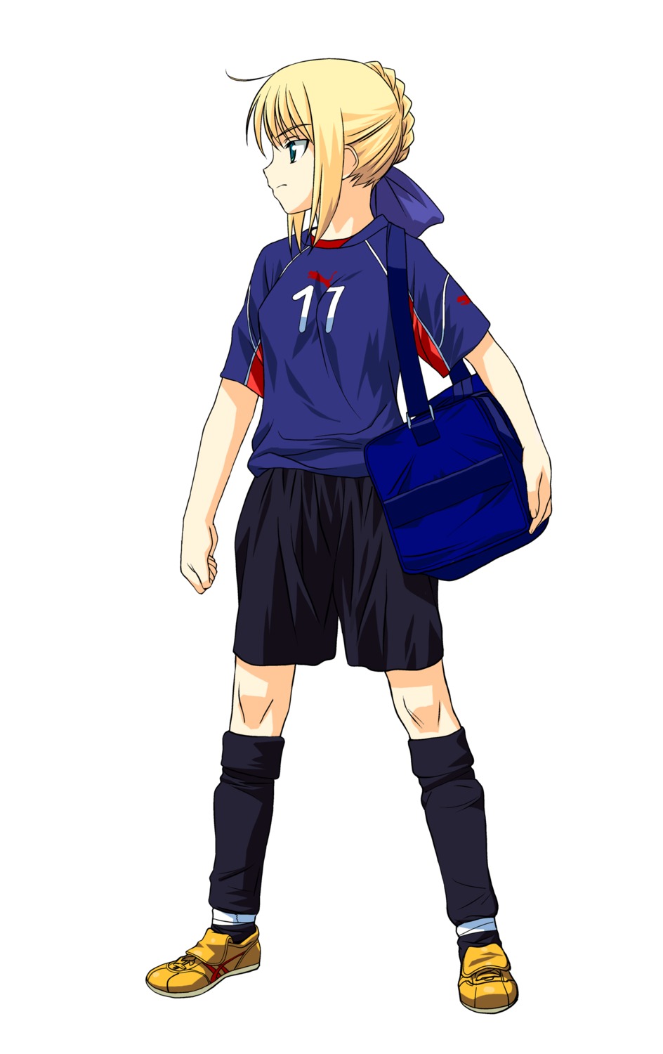 a1 fate/stay_night initial-g saber soccer