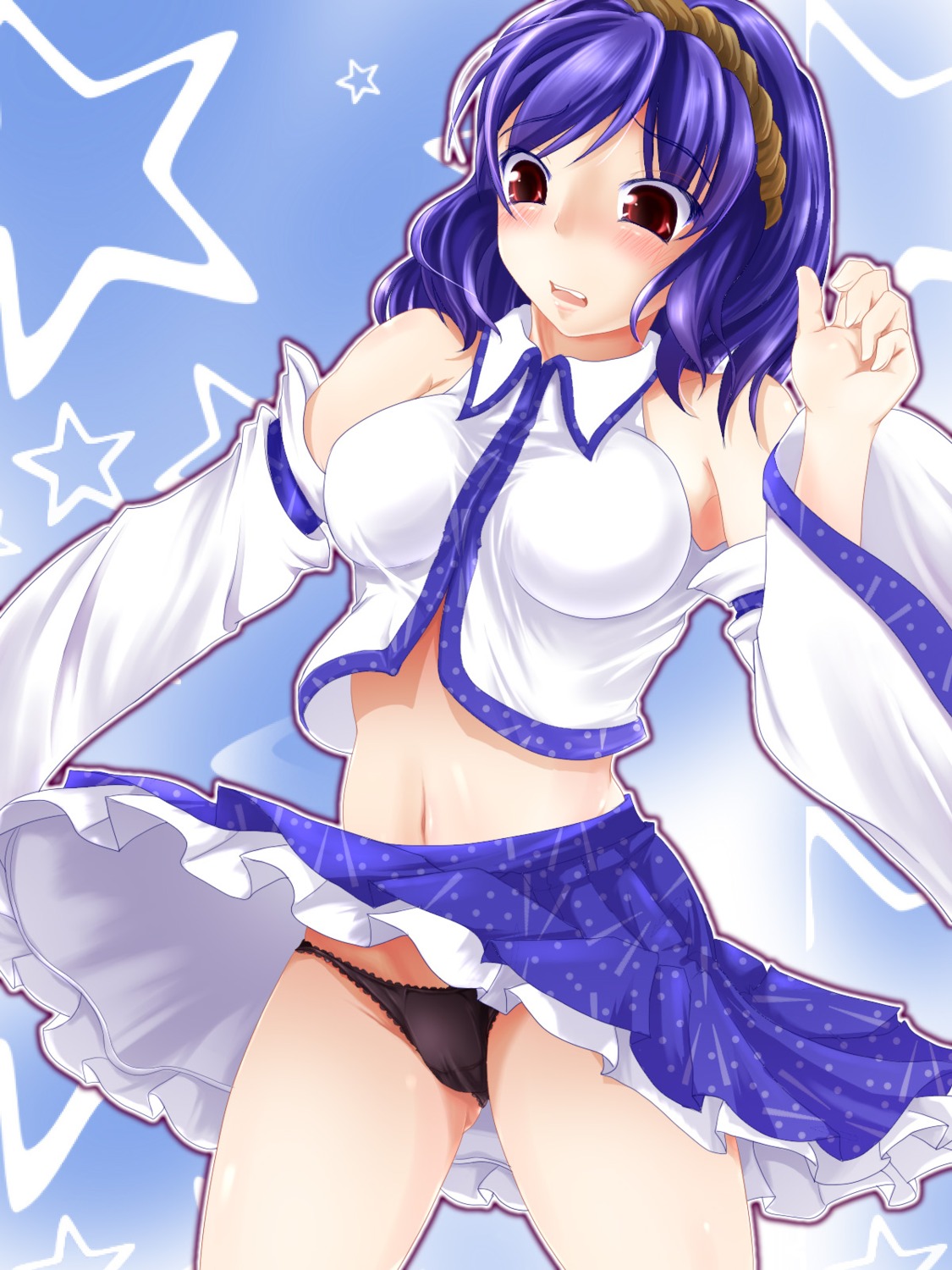 cameltoe negamaro pantsu touhou yasaka_kanako