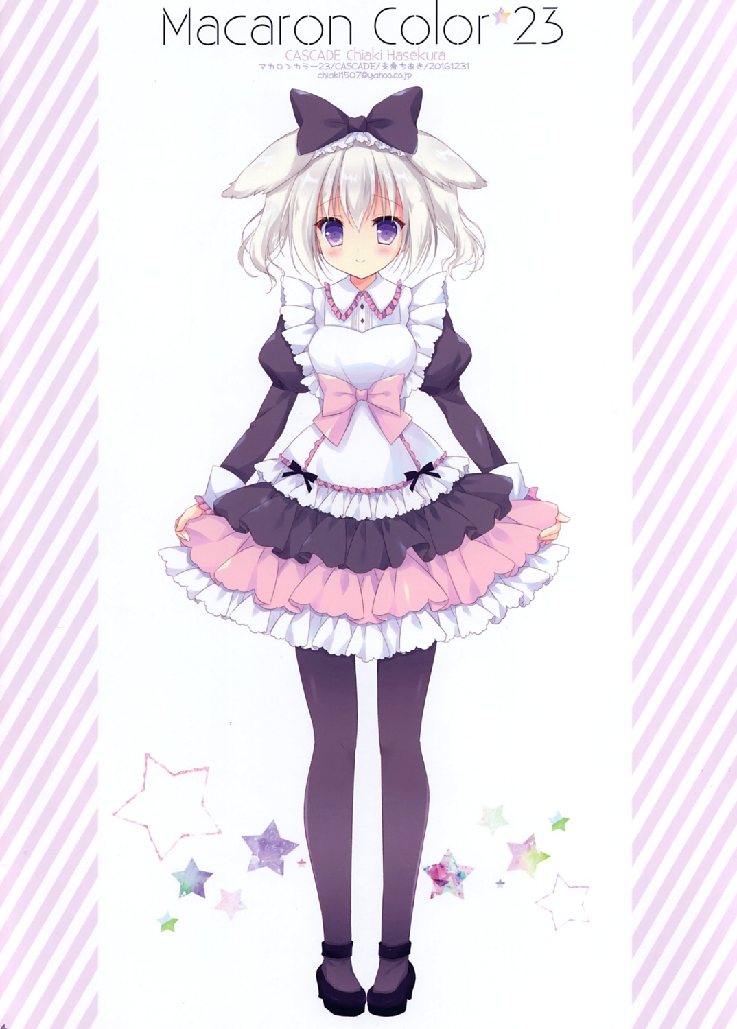 animal_ears cascade hasekura_chiaki heels pantyhose tail