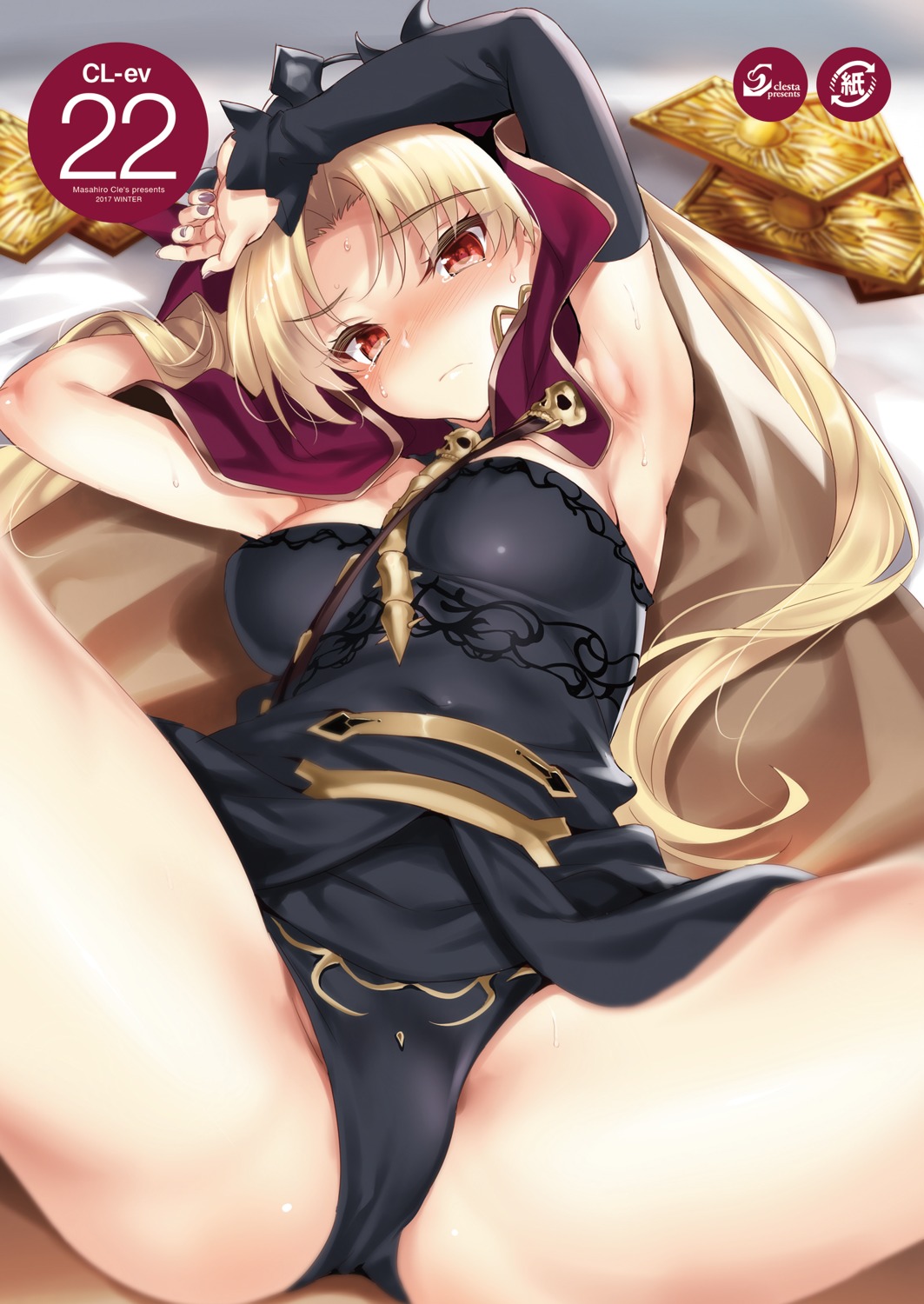 cle_masahiro cleavage clesta ereshkigal_(fate/grand_order) fate/grand_order pantsu