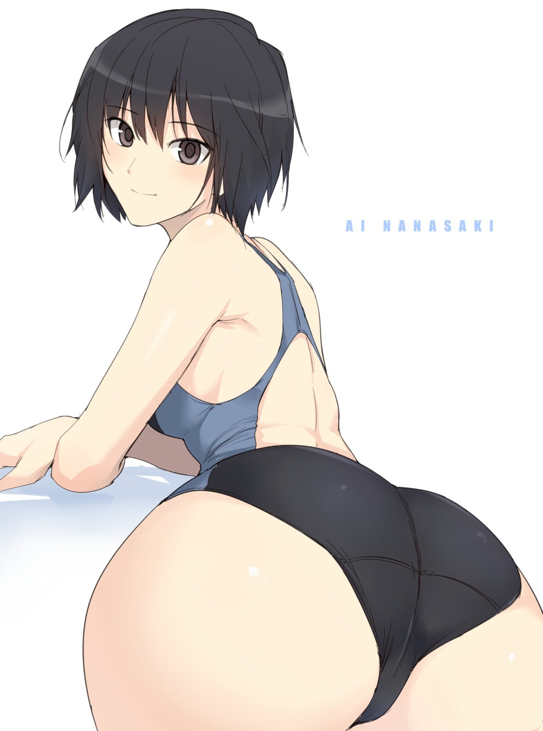 amagami ass halcon nanasaki_ai swimsuits