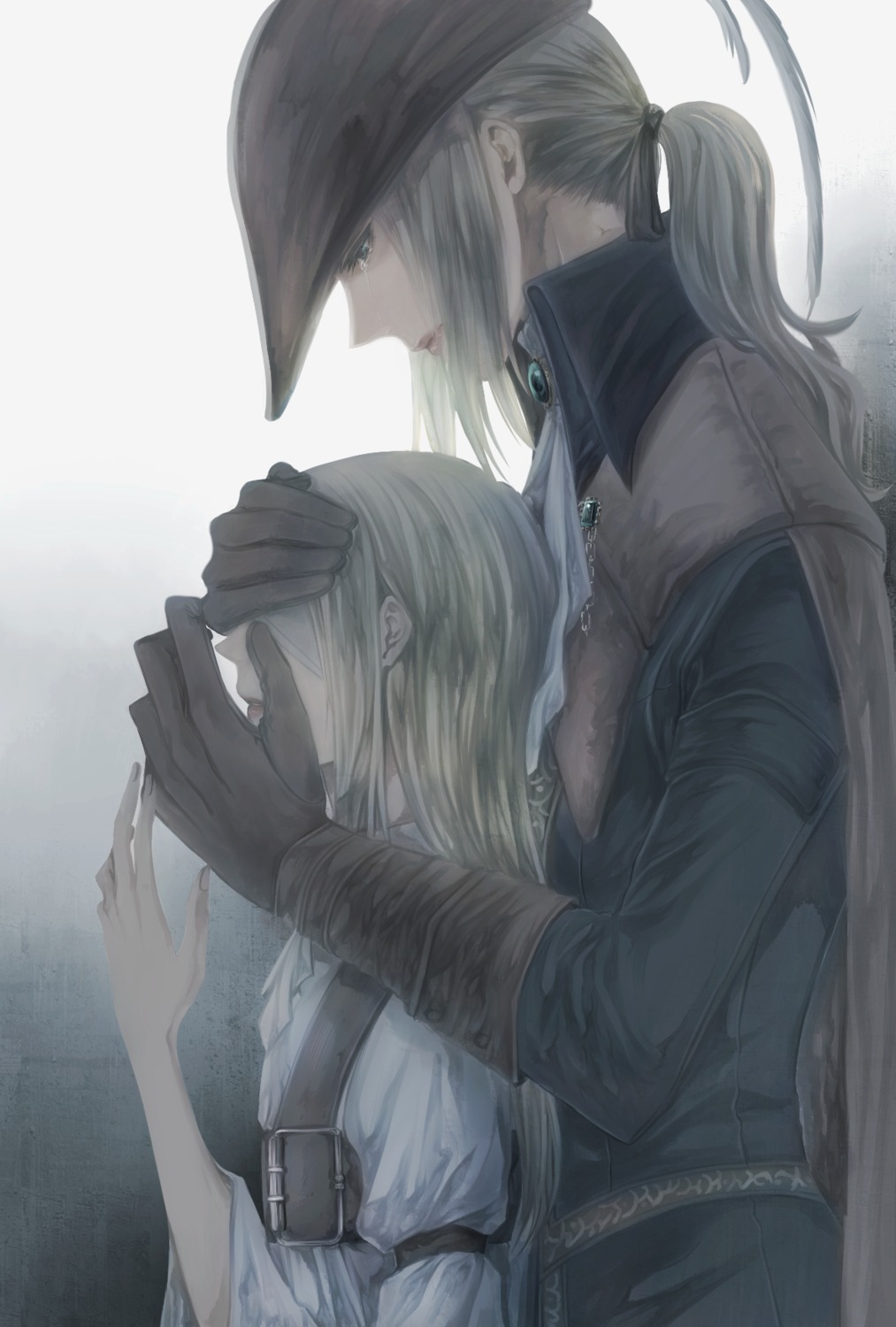 bloodborne itsuki_(itsukiovo) lady_maria_of_the_astral_clocktower saint_adeline