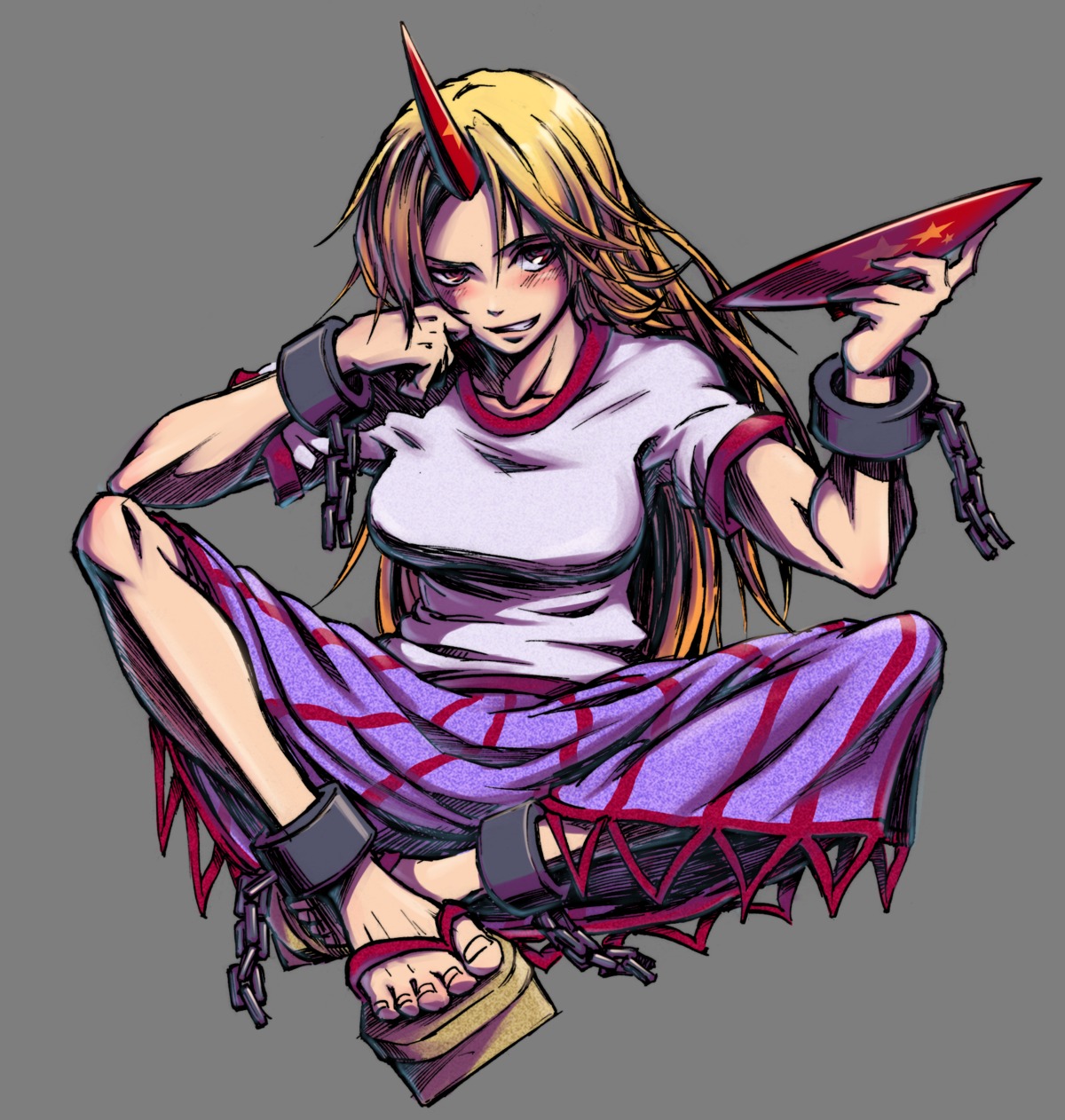 horns hoshiguma_yuugi housei touhou transparent_png