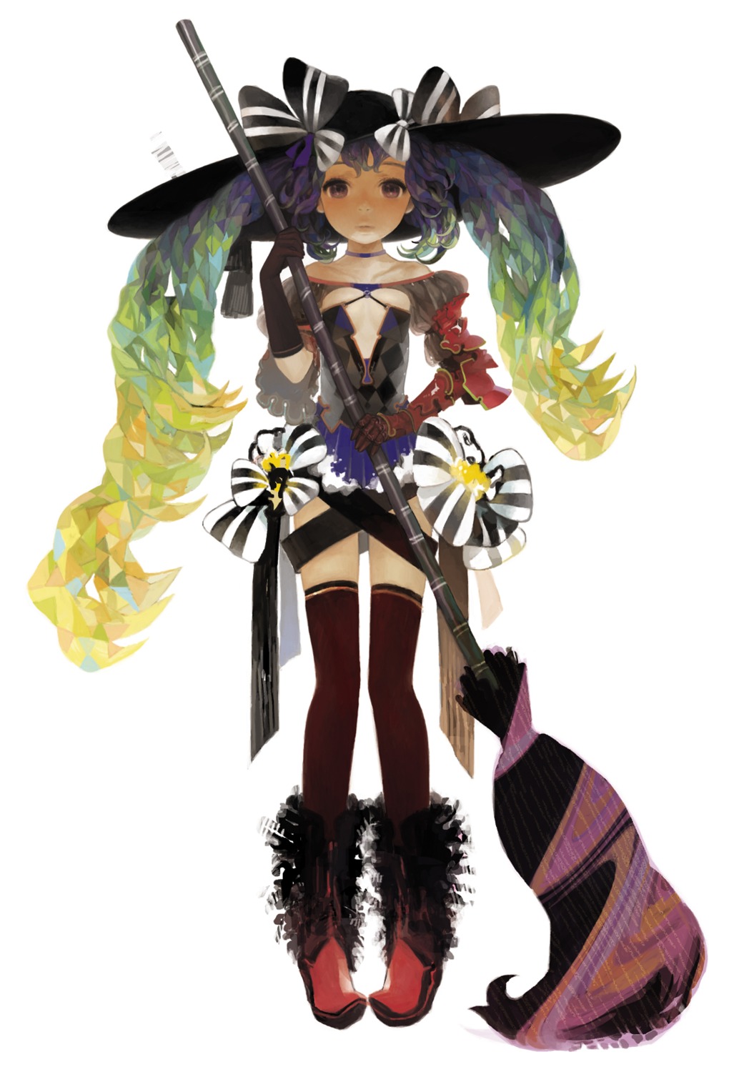 matayoshi thighhighs witch