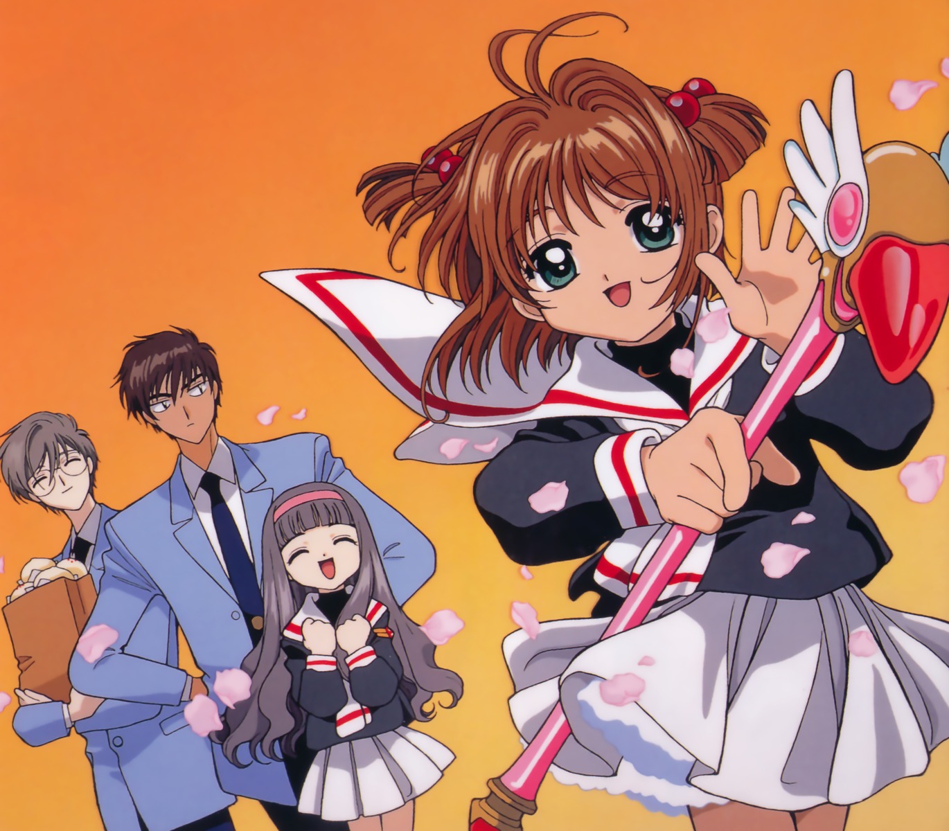 card_captor_sakura daidouji_tomoyo kinomoto_sakura kinomoto_touya tsukishiro_yukito