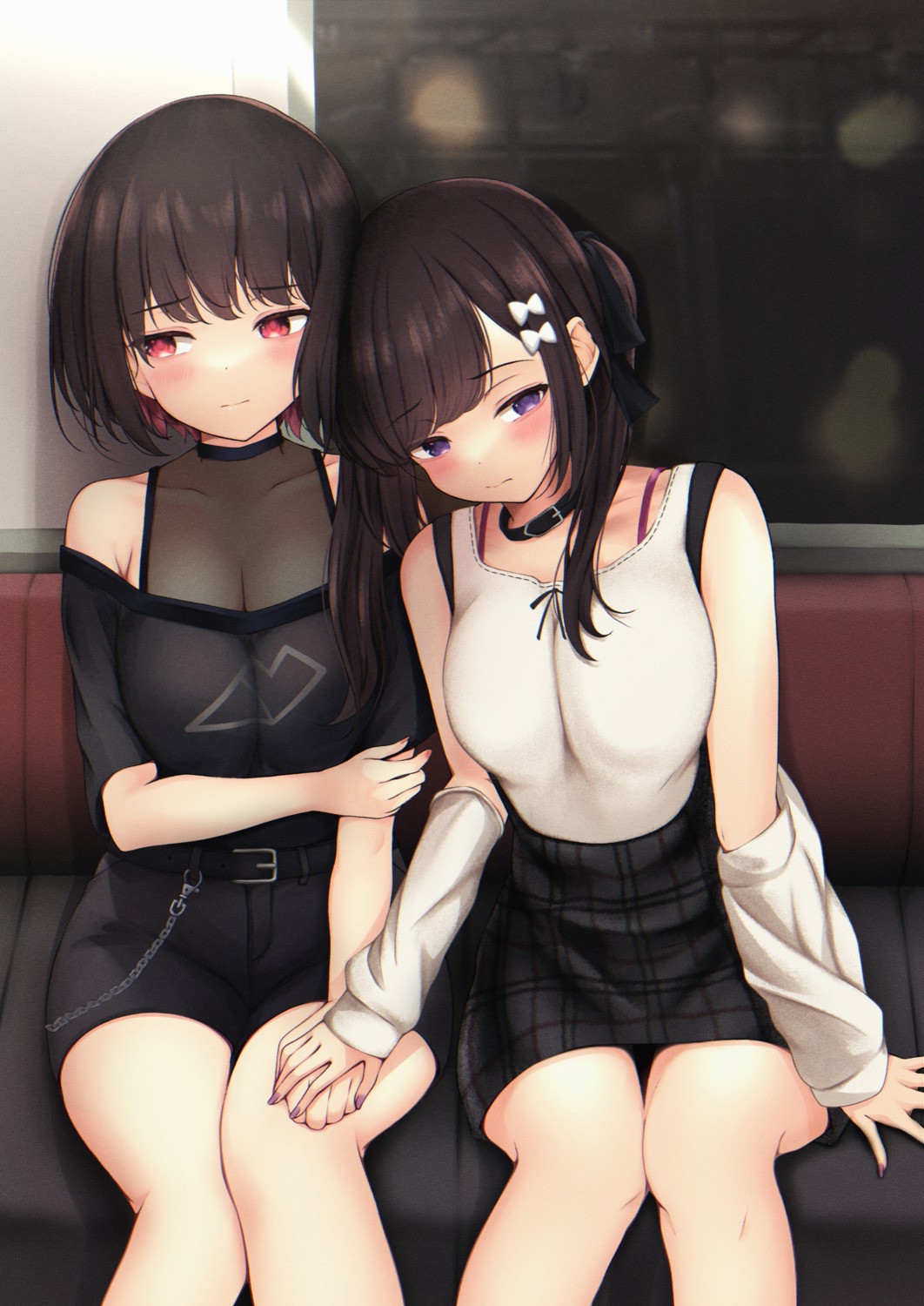 cleavage kazanock no_bra see_through yuri