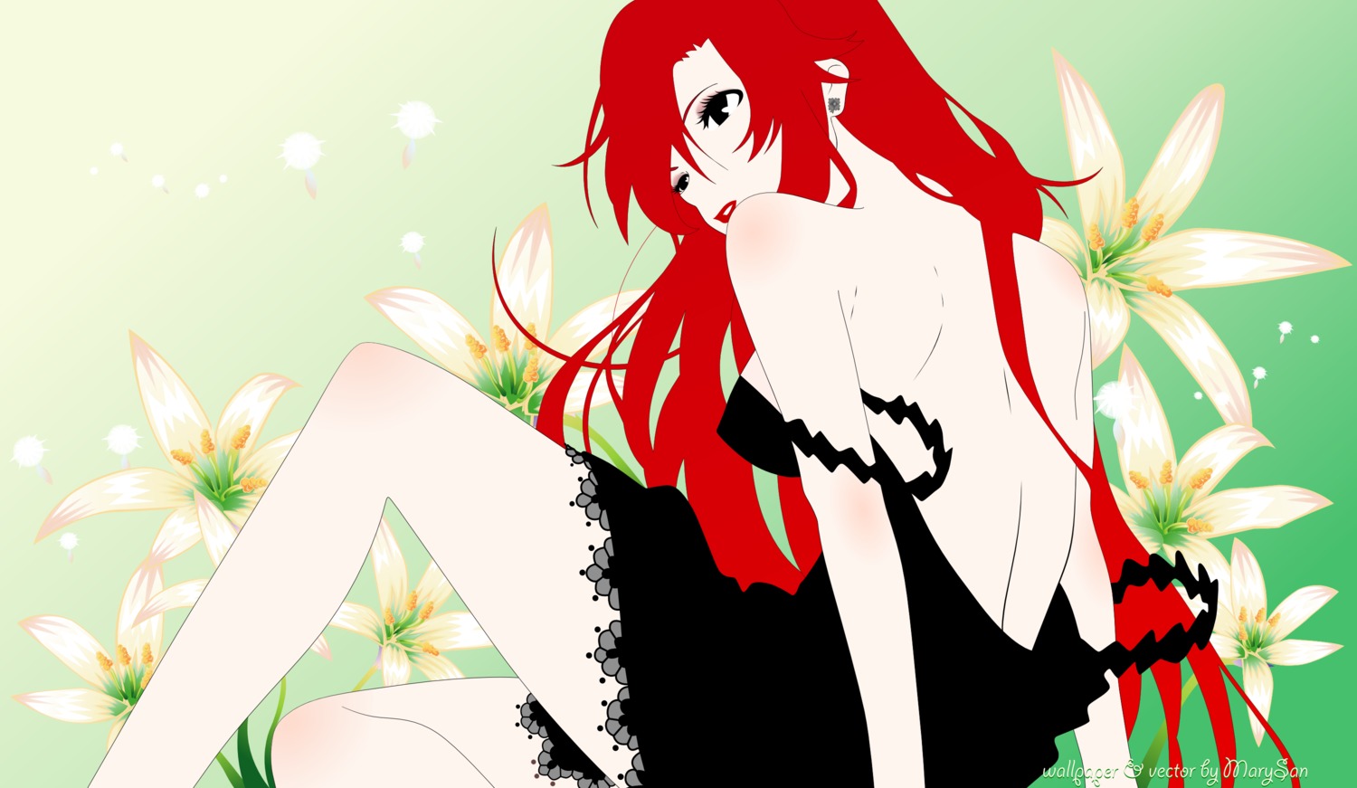 dress tengen_toppa_gurren_lagann vector_trace watermark yoko