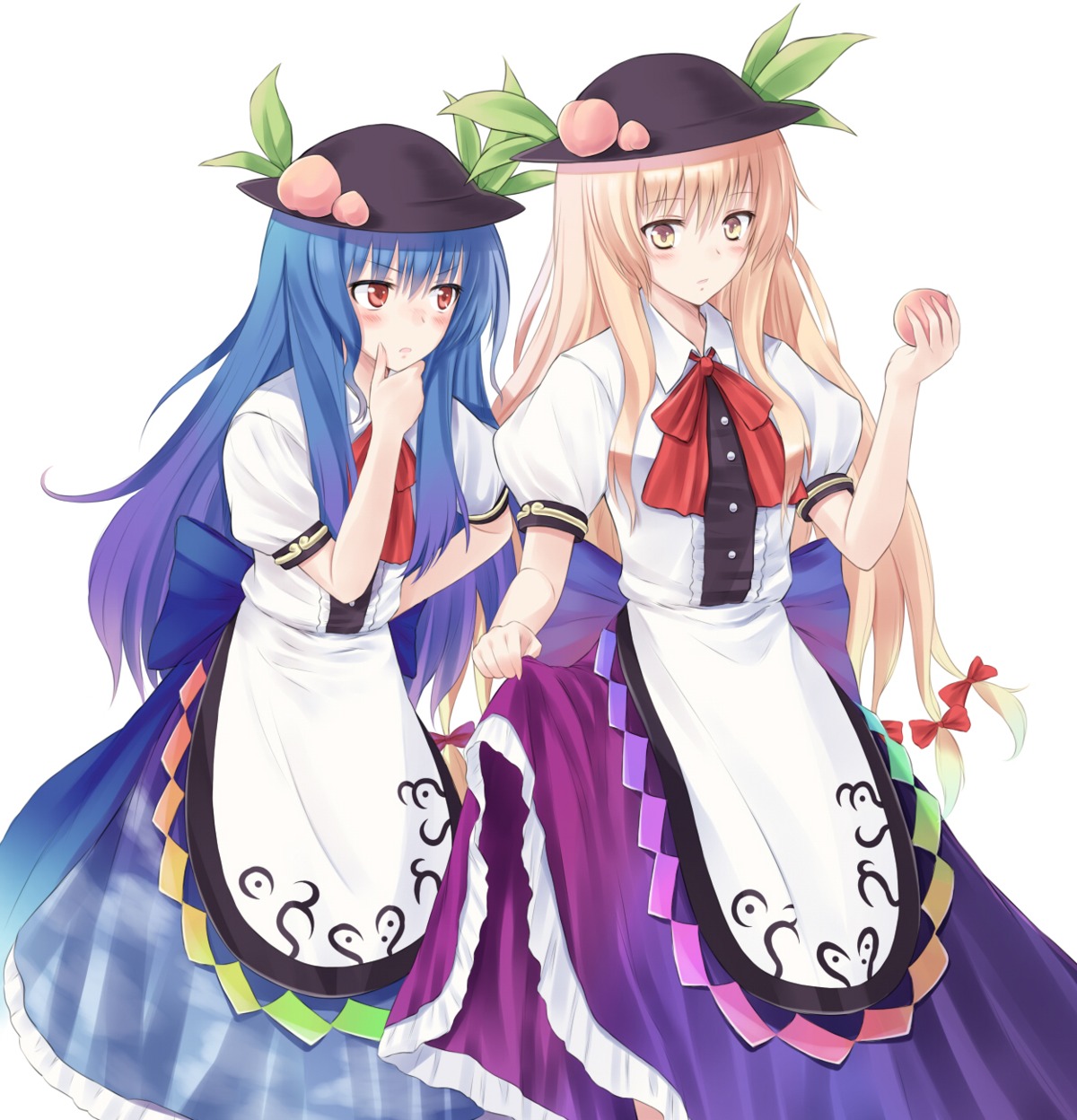 cosplay hinanawi_tenshi suzushiro_yukari touhou yakumo_yukari