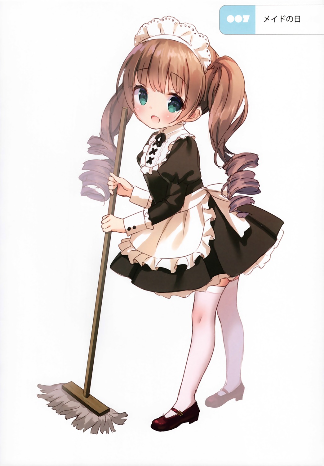 chitosezaka_suzu legato maid thighhighs