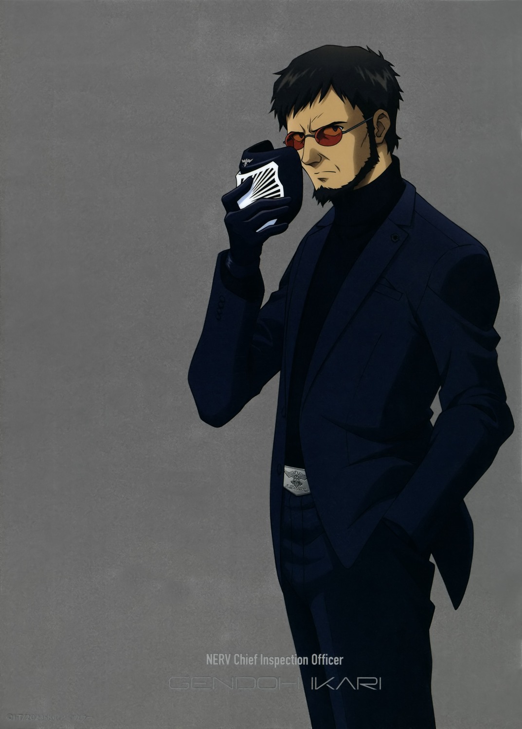 business_suit ikari_gendou male megane neon_genesis_evangelion