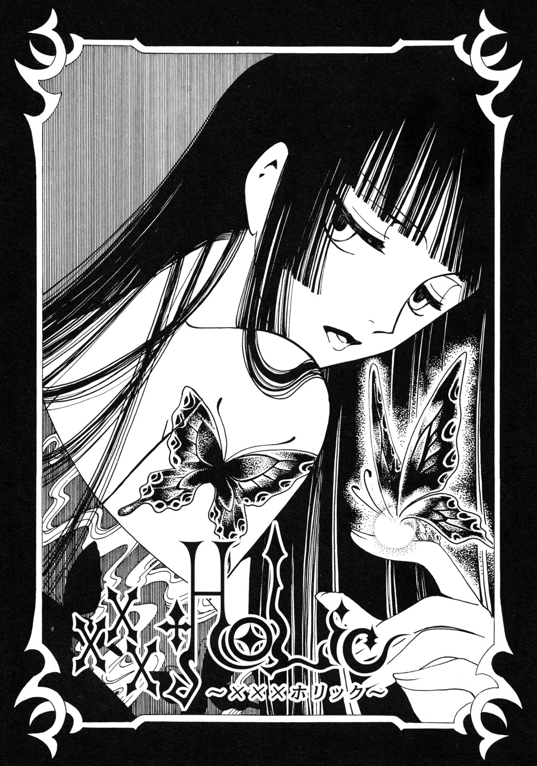 clamp ichihara_yuuko monochrome xxxholic