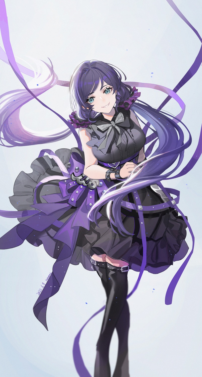 dress garter gothic_lolita lolita_fashion love_live! tagme thighhighs toujou_nozomi