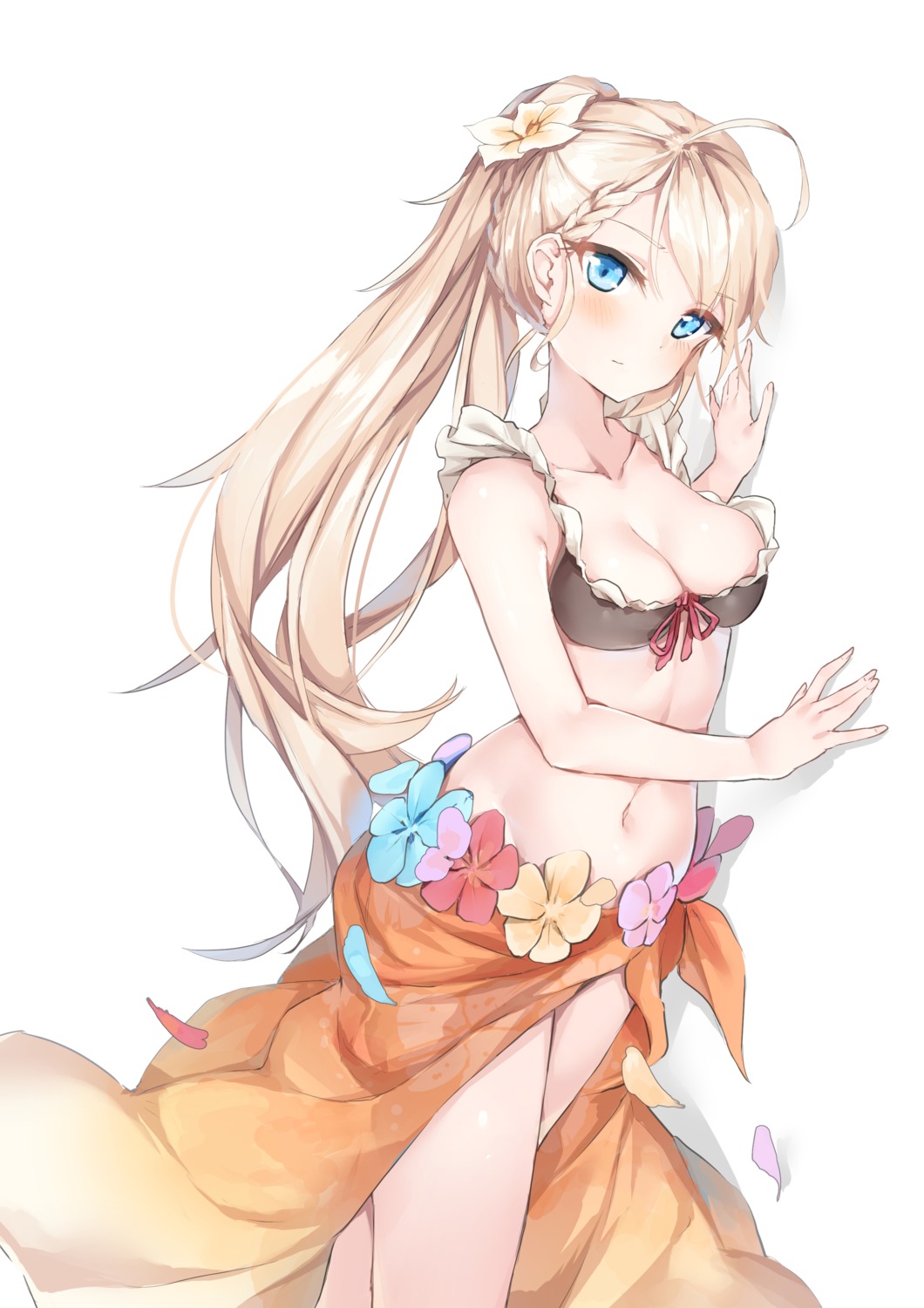 bikini_top cleavage g36_(girls_frontline) girls_frontline hansallin swimsuits