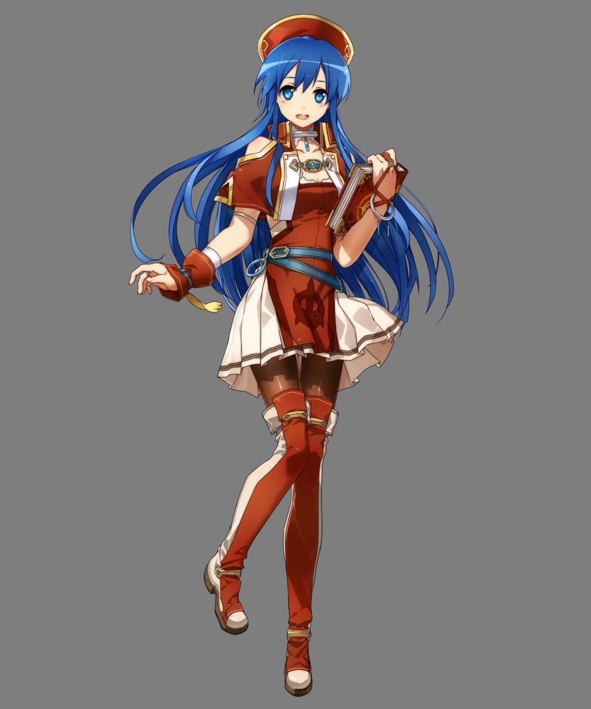 bunbun cleavage fire_emblem fire_emblem:_rekka_no_ken fire_emblem_heroes lilina nintendo pantyhose thighhighs transparent_png