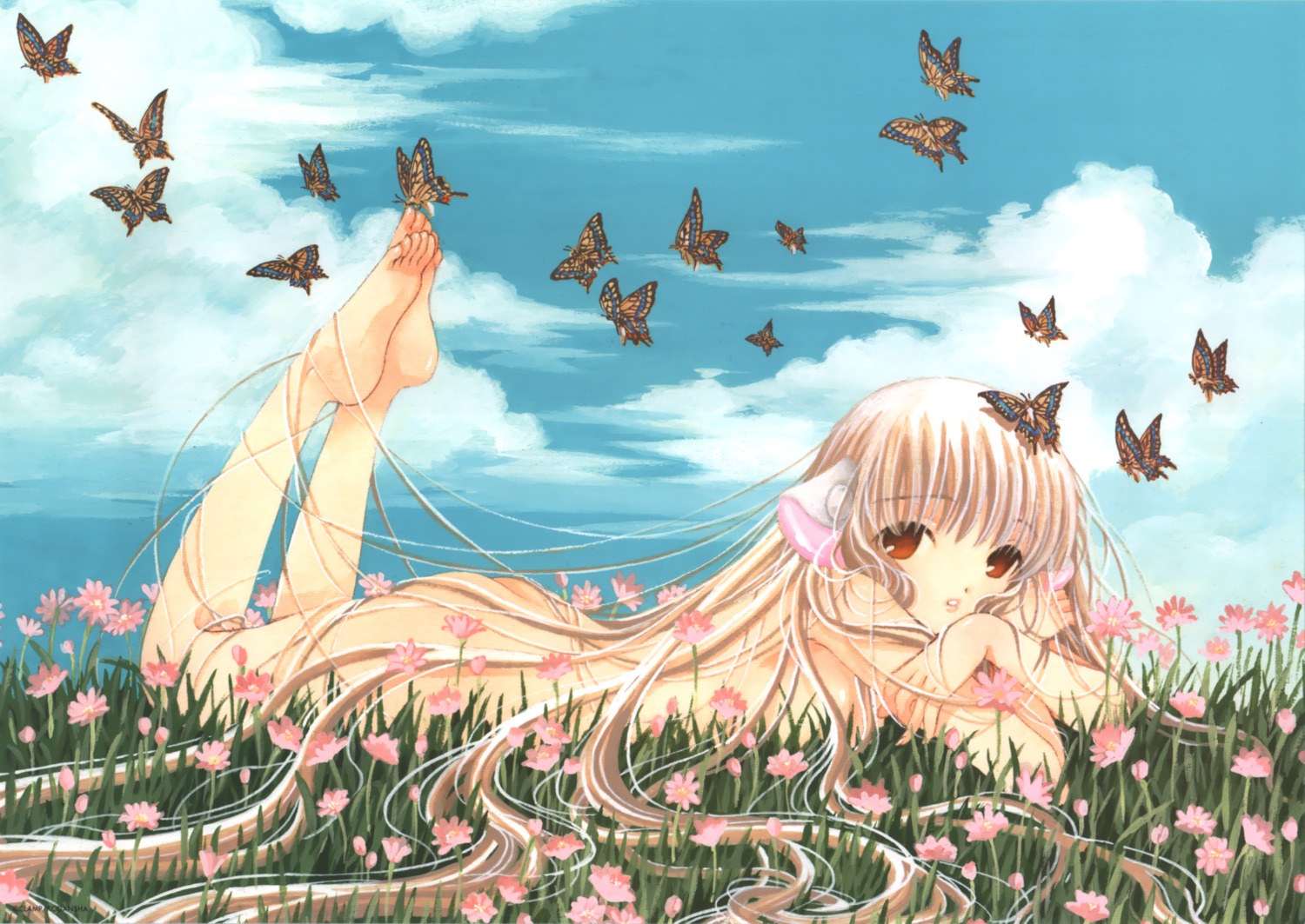 chii chobits clamp feet naked