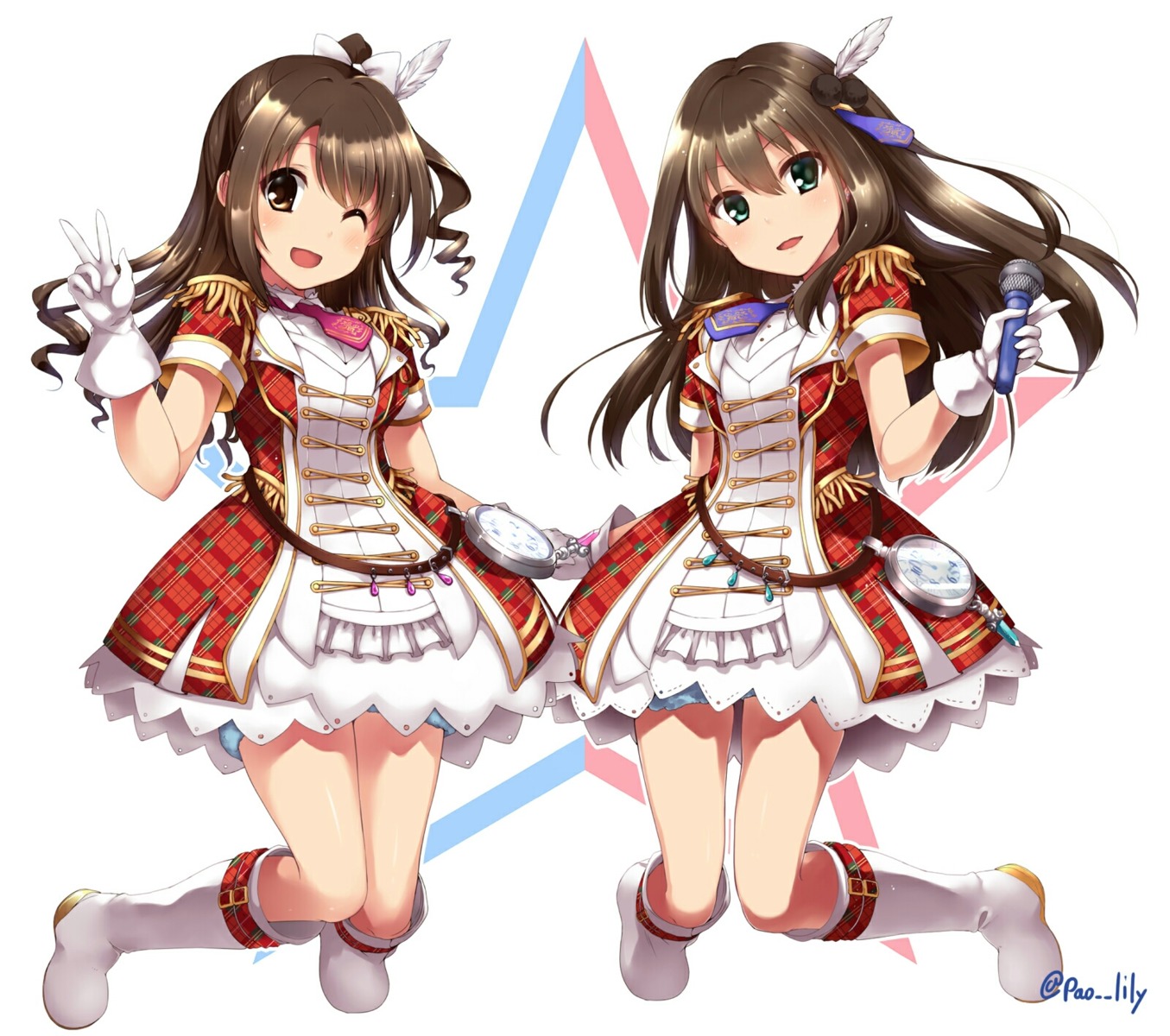 paopao shibuya_rin shimamura_uzuki the_idolm@ster the_idolm@ster_cinderella_girls uniform