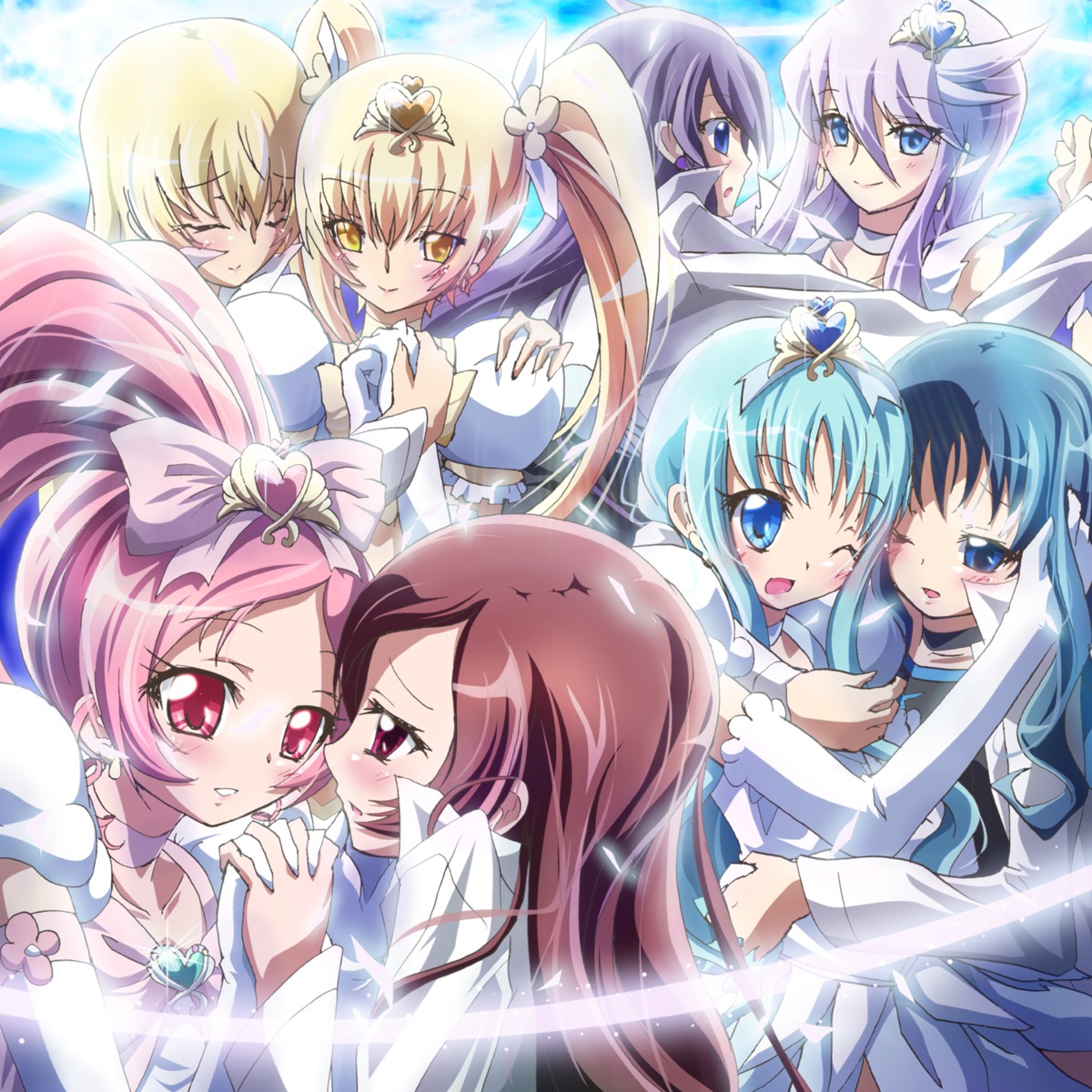 hanasaki_tsubomi heartcatch_pretty_cure! inoshishi kurumi_erika myoudouin_itsuki pretty_cure tsukikage_yuri