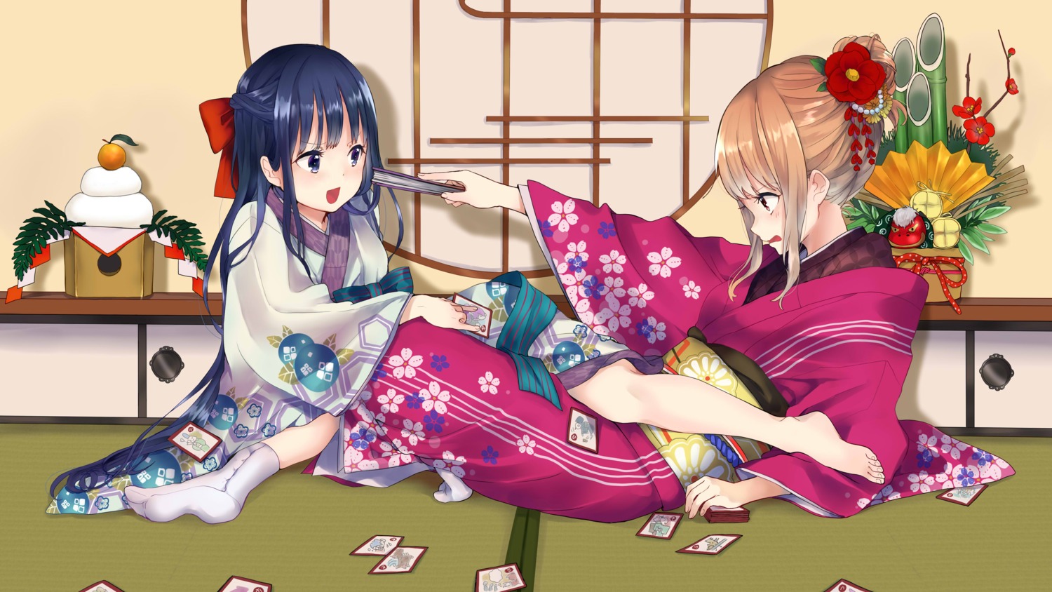 feet kimono pomu