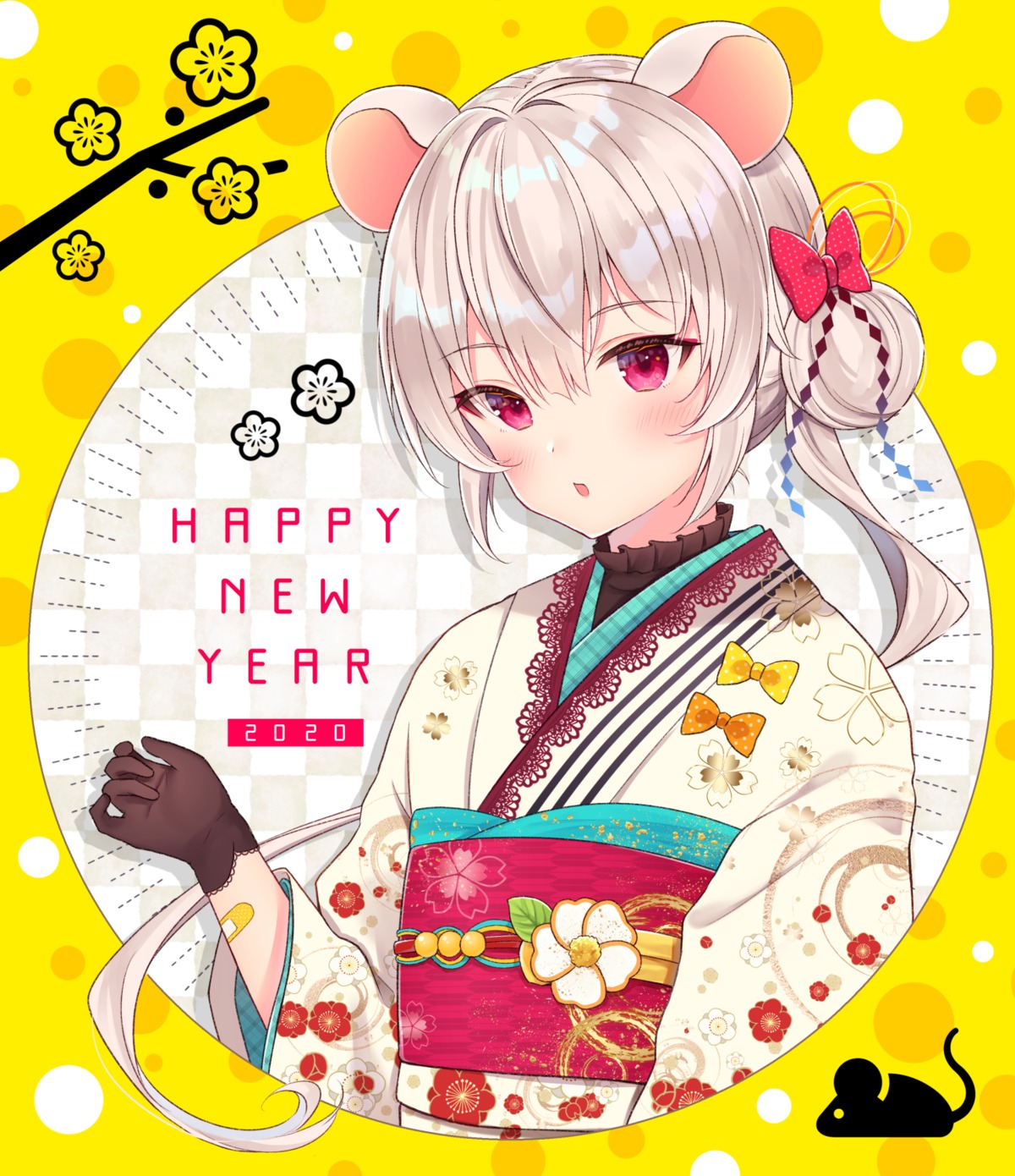 animal_ears gyozanuko japanese_clothes