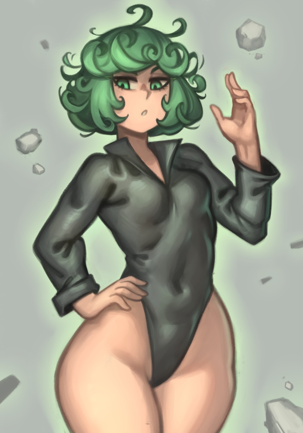 kelvin_hiu leotard one_punch_man tatsumaki_(one_punch_man)