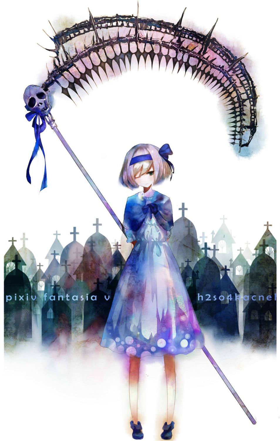 dress h2so4kancel jpeg_artifacts pixiv_fantasia pixiv_fantasia_v