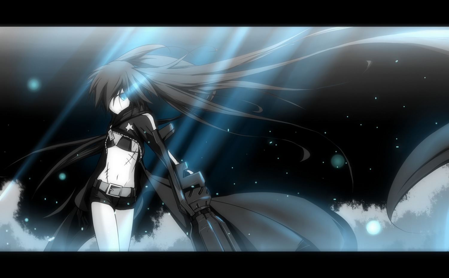 black_rock_shooter black_rock_shooter_(character) tan_(artist) vocaloid