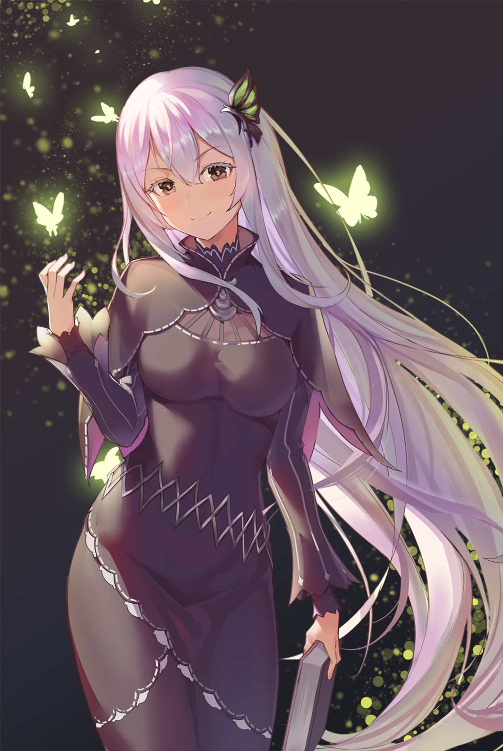 dress echidna_(re_zero) ohihil re_zero_kara_hajimeru_isekai_seikatsu